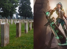 Nhiều năm trước, có game thủ LMHT chết và nick name anh dùng được khắc lên bia mộ như thế đó