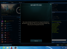 Mất mạng nhưng tố cáo của gamer vẫn được gửi đi và được cảm ơn từ Garena, hệ thống Report hóa ra chỉ là 1 trò hề?