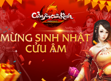 Tặng 200 Gift Code Cửu Âm Chân Kinh mừng sinh nhật 3 tuổi