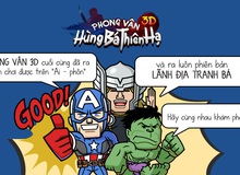 Lạ mắt khi các siêu anh hùng xuất hiện trong game online Việt