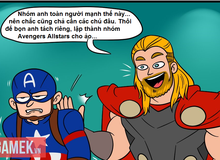 Truyện tranh hài - Khi nhóm Avengers bị chia rẽ