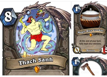 Chết cười với lá bài Hearthstone “Thạch Sanh” của game thủ Việt