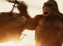 King Kong tiếp tục phô diễn sức mạnh vô địch của mình trong clip mới của Kong: Skull Island