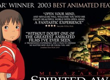 Sau 15 năm, Spirited Away về nhì trong BXH phim điện ảnh của thế kỷ