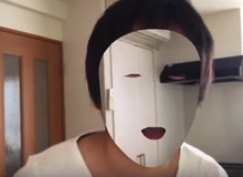 Chỉ có thể là Nhật Bản! Với iPhonex X, anh chàng này đã tạo ra  một chiếc "mặt nạ tàng hình"