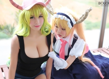 Bỏng mắt với bộ ảnh cosplay tuyệt đẹp trong Anime Kobayashi-san Chi noMaid Dragon