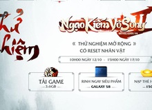 Ngạo Kiếm Vô Song 2 tung trailer mới, chuẩn bị mở thử nghiệm ngày 12/10 tại Việt Nam