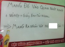 Phát điên vì khách mang đồ vào ăn rồi vứt bừa bãi, chủ quán net viết thông báo khiến tất cả phải câm nín