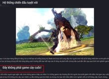 Tranh cãi trước kết luận Blade & Soul không phải game cày quốc: thực ra vẫn phải cày sấp mặt!?