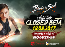 Blade and Soul chính thức mở cửa Closed Beta tại Việt Nam ngày 18/08
