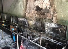 Sốc với cảnh quán net tại Hà Nội cháy rụi sau trận hỏa hoạn