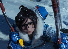Ngỡ ngàng với bộ ảnh cosplay Mei (Overwatch) được chụp ở tận Bắc Cực