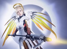 Ngất ngây với cosplay Mercy cực gợi cảm trong Overwatch