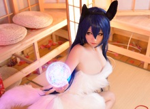 Tiếp tục nóng mắt với cosplay Ahri cực gợi cảm trong Liên Minh Huyền Thoại