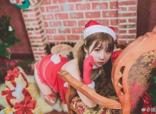 Ngắm cosplay cô nàng loli cực gợi cảm trong trang phục Giáng Sinh