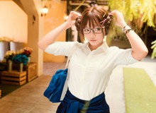 Nữ game thủ Phạm Minh Châu bất ngờ tung bộ ảnh cosplay School Girl cực gợi cảm