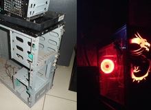 Đỉnh cao, game thủ Việt biến 'cục sắt phế thải' thành máy tính đẹp lung linh