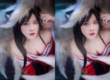 Ngắm nhìn bộ ảnh cosplay Ahri “bỏng mắt” của nữ streamer Ngọc Hân