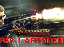 Đứng Top 1 AppStore chỉ sau 1 ngày, Crossfire Legends vượt mặt cả Facebook