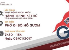 Hành trình kỳ thú ESCGO - Sự kiện không thể bỏ qua của cộng đồng thể thao điện tử Hà Nội trong tháng 1/2017