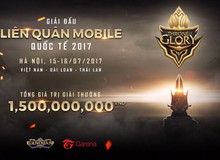 Liên Quân Mobile công bố giải đấu quốc tế Garena Throne of Glory 2017 với 1,5 tỷ đồng giải thưởng