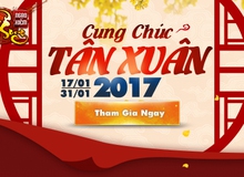 Ngạo Kiếm Vô Song tung server mới Kiều Phong, cùng gamer đón Tết Nguyên đán Đinh Dậu 2017