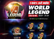 Cộng đồng FIFA Online 3 dậy sóng vì Garena bất ngờ bán trực tiếp thẻ World Legend