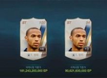 Cận cảnh hóa bạc thẻ Ultimate Legend đầu tiên của FIFA Online 3