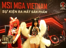 MSI MGA Vietnam: ra mắt loạt sản phẩm laptop và linh kiện gaming mới