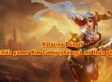 Xem pha thi đấu 1 cân 4 của Thánh Katarina "Đồng V" này xong, gamer rank Kim Cương cũng phải ngả mũ thán phục