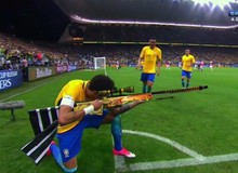 Choáng: Đã đá bóng giỏi, không ngờ danh thủ Neymar bắn Counter-Strike "khét" không kém, cầm AWP cân cả đội bạn!