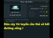 FIFA Online 3: Giá bán vé tuyển cầu thủ tăng mạnh, các "Tỷ phú thời gian" hết đất cày