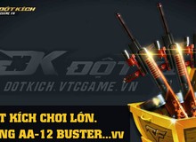 Nhiều game thủ Đột Kích “tưởng bở” phần thưởng AA12 Buster “vv” là vũ khí vĩnh viễn