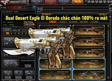 Đột Kích: Khẩu lục đội Vip – Dual Desert Eagle El Dorado chắc chắn sẽ được cập nhật trong hè này