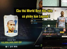 FIFA Online 3: Thierry Henry – Cầu thủ World Best đầu tiên có phiên bản Legend