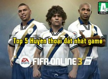 FIFA Online 3: Top 5 huyền thoại đắt giá nhất trong game tính tới thời điểm thẻ Ultimate Legend ra mắt