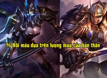 Liên Quân Mobile: Điểm mặt 2 vị tướng có thể hồi máu dựa trên lượng máu ban đầu của bản thân