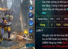 Liên Quân Mobile: Airi chính thức ra khỏi Kho Báu và được mở bán theo kiểu “dị” nhất từ trước tới nay