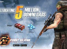 Point Blank: Strike xuất sắc cán mốc 5 triệu lượt tải trên toàn cầu