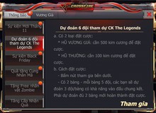 CFL – Dự đoán 6 đội game vào chung kết The Legends để nhận thật nhiều gem