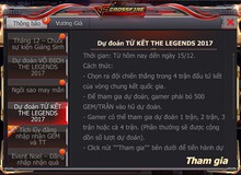 Xạ thủ CFL đổ xô dự đoán The Legends để trúng thưởng thật nhiều Gem