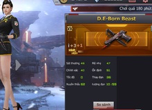 Crossfire Legends – Cơ hội sở hữu vĩnh viễn Barrett Born Beast và D.E Born Beast