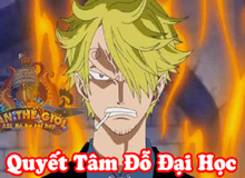 Đồng hành cùng sĩ tử, cộng đồng One Piece chế ảnh siêu “độc” chúc phúc mùa thi