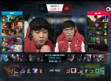 Faker Katarina, Bang Ziggs, SKT T1 hủy diệt Jin Air với tỷ số 2-0, khẳng định mình là đội tuyển số 1 TG hiện tại