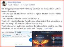 Top server bị anh em "cắn" ngược, tuyên bố: "Bang mày gặp đâu tao F9 ở đó!"