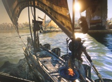 Assassin's Creed: Origins lộ hình ảnh đầu tiên với cảnh sát thủ dong buồm ra khơi