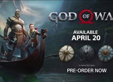 Tin chính thức: God of War mới sẽ ra mắt ngay trong tháng 4 tới