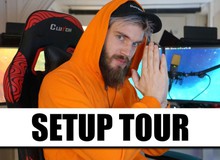 Dạo một vòng quanh phòng chơi game tiền tỷ của Pewdiepie