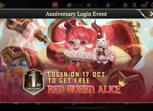 Liên Quân Mobile: Mừng sinh nhật AOV, Garena tặng Red Queen Alice vĩnh viễn