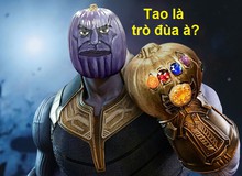 Chết cười với hình ảnh trùm cuối Thanos bị lấy ra làm trò cười trong ngày lễ Halloween
